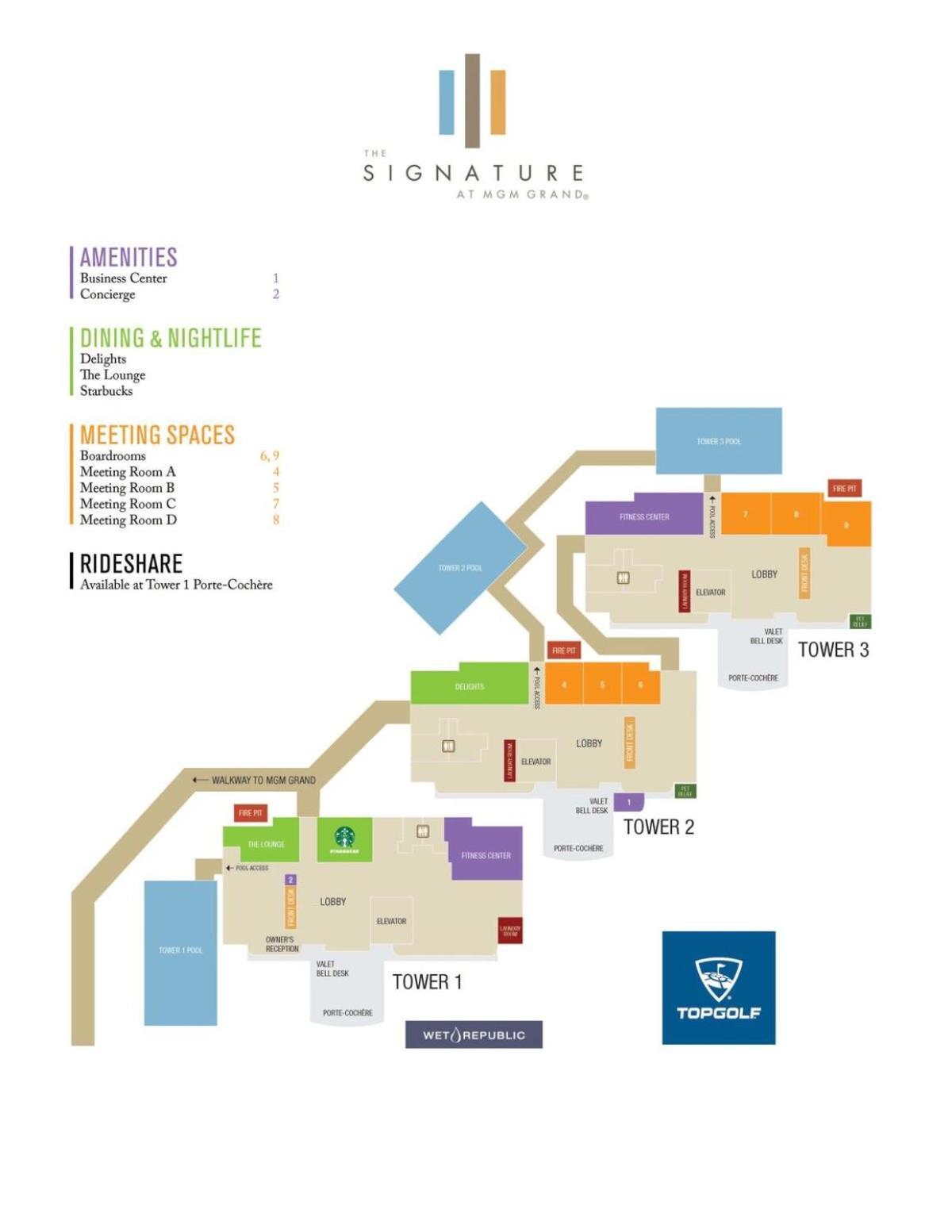 לאס וגאס Mgm Signature-20-618 Jacuzzi Studio מראה חיצוני תמונה